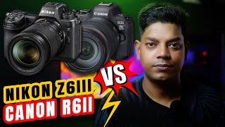 CAMERA COMPARISON NIKON Z6III VS CANON R6II  THE CAMERA PIXELS 2024 [upl. by Rettuc896]