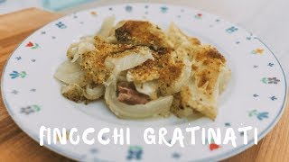 Finocchi gratinati al forno  Ricetta light [upl. by Sumner]