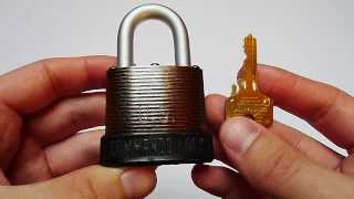 New Commando Lock Featuring Boron Shackle and Y52 Keyway [upl. by Ahseya]