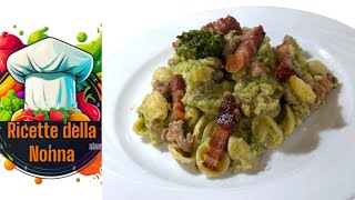 ORECCHIETTE BROCCOLI E SALSICCE DELLA NONNA [upl. by Adiazteb]