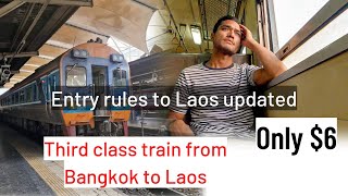 From Bangkok to Laos by train [upl. by Primavera]