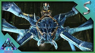 I GOT CRABS KARKINOS TAMING amp THROWING MY TRIBEMATES  Ark Aberration DLC Gameplay E9 [upl. by Haimes]