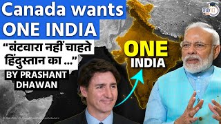 Canada wants ONE INDIA  We dont support division of India says Canada over Khalistan issue [upl. by Azmuh]