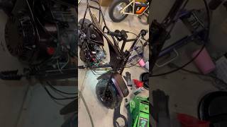 MEGAMOTO MM80 MINIBIKE BUILD 212cc SWAP [upl. by Wein]