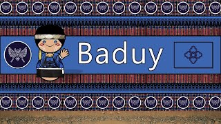 BADUY LANGUAGE PEOPLE amp CULTURE [upl. by Velma154]