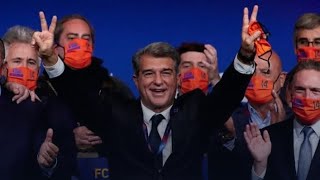 🔵🔴 Joan Laporta’s full victory speech [upl. by Waverly]