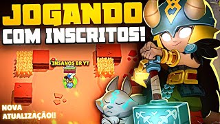 LIVE BRAWL JOGANDO COM INSCRITOS 🔴 PUSH 7K🏆 E MISSÃO brawlstars [upl. by Raul594]