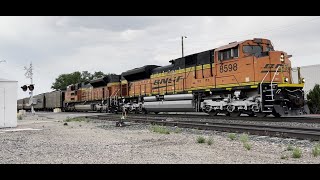 BNSF Coal Train Scottsbluff Nebraska [upl. by Tuinenga]