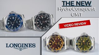 Yeni Longines HydroConquest GMT ile Hem Derinlere Hem de Uzaklara Yolculuk [upl. by Gaves]