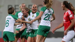 Benfica vs Hammarby Women’s uefa champions league  Goals [upl. by Ogram]