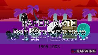 Paper Mate historical logos UPDATE in G Major [upl. by Stovall]