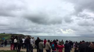 Le show aérien du Rafale à Etretat [upl. by Tamanaha]