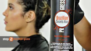 How to use BSH keratin Progressive kit in 3 steps Nazih [upl. by Alford]