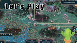 BEST Horde RTS Card Game to date WARCANA [upl. by Haerb280]