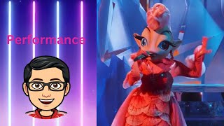 Masked Singer Season 11 Goldfish Performs “Heart Of Glass” [upl. by Leandra]