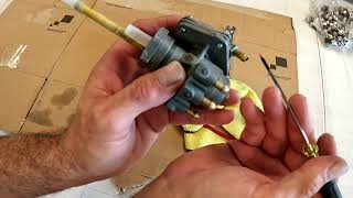 Rebuilding the Kawasaki H1 H2 S1 S2 S3 Triple Petcock Fuel Gas Valve  Complete Tutorial [upl. by Ronalda]