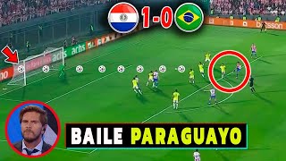 ASI REACCIONA PRENSA BRASILEÑA a VICTORIA de PARAGUAY vs BRASIL en ELIMINATORIAS [upl. by Eniarral226]