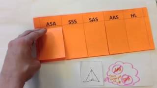 Teacher Idea for Triangle Congruence Postulates [upl. by Mcclees]