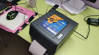 How to setup TVS LP 46 NEO Label Printer  Part 1 in Hindi  2022 [upl. by Derr714]