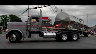 Solanco Fair Parade 2024 Lots of Big Rigs [upl. by Brandes72]