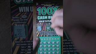 20 100x cash blitz nj scratchoff ticket 002 [upl. by Nohsad242]