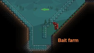 Terraria  Bait farm [upl. by Isawk]