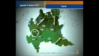 Raitre  Meteo Regionale Lombardia  Ottobre 2012 [upl. by Hareehahs]