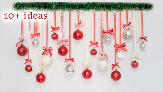 10 Christmas Wall Hanging Craft 2022  Christmas Wall Hanging Ideas [upl. by Kerred]