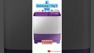 The Top 5 Semiautomatic Washing Machines In India Under 15000 For 2023 [upl. by Inilam]