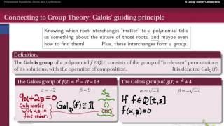 3027D What is a Galois Group [upl. by Sontich419]