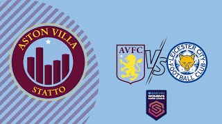 Aston Villa vs Leicester City Live Stream Watchalong w AVFCStatto [upl. by Neyut500]