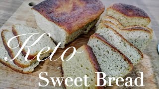 Keto Sweet Bread Vegan Keto Bread  lose weight without starving yourself [upl. by Katy]