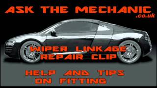 Repairing Fiat Windscreen wiper linkages [upl. by Rind]