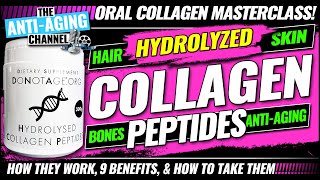 COLLAGEN PEPTIDES  The Age Reversal Skin Supplement [upl. by Llamaj675]