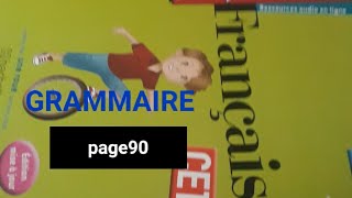 grammaire ladjectif qualificatif page 90 CE1 coquelicot [upl. by Tolkan]