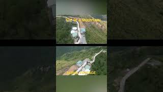 AERIAL FOOTAGE  TOP OF MOUNTAIN shorts adventures aerialfootage travel foryoupage viral [upl. by Suu]