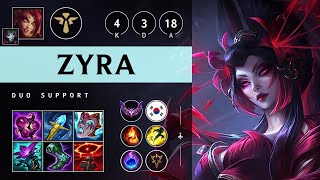 Zyra Support vs Lulu  KR Master Patch 1419 [upl. by Solahcin]