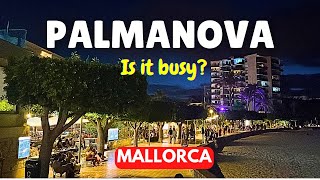 Palmanova Mallorca at Night July 2024 [upl. by Ettelrats503]