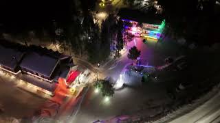 Levi Ski Resort Night And Day Drone Footage  DJI Mini 4 Pro [upl. by Nertie334]