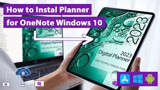 How to set up Digital Planner in OneNote 2020 [upl. by Ocsisnarf167]