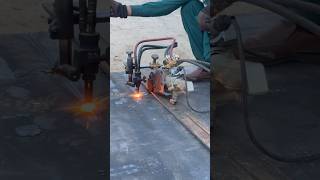 That process of cutting with gas Cutter machine youtube youtubeshorts viral foryou [upl. by Roselane]