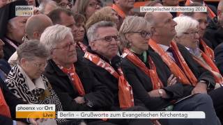 Deutscher Evangelischer Kirchentag Grußworte und Eindrücke von Besuchern am 240517 [upl. by Ruthven]