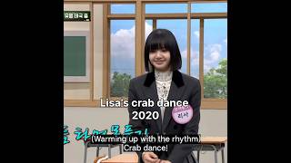 Lisas crab dance is back 😆🖤💖blackpink edit shorts [upl. by Garlan]