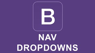 Bootstrap 4 Tutorial 34  Nav Dropdowns [upl. by Freiman]