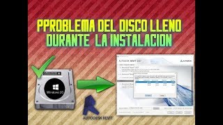 Como Instalar Revit 2014 202 l Solución al Disco Lleno [upl. by Xanthe]