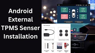 Easy Android TPMS Sensor Installation Guide for Accurate Tire Pressure Monitoring [upl. by Ahsenom]