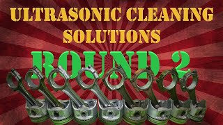 Round 2 Ultrasonic Cleaner Solutions Showdown Cheap vs Expensive Solvents [upl. by Keslie]