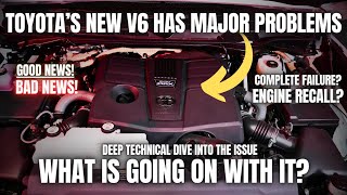 Toyotas New V6 Engine Has Major Problems Whats Going On With It [upl. by Janina]