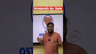 World osteoporosis day causes and theme shorts parikshasamarth upsc railwayexam [upl. by Una]