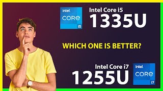 INTEL Core i5 1335U vs INTEL Core i7 1255U Technical Comparison [upl. by Aeresed]